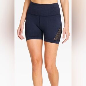 High Waisted JoyLab Shorts - WORN 1X - Black/Gray Undertone - Size S